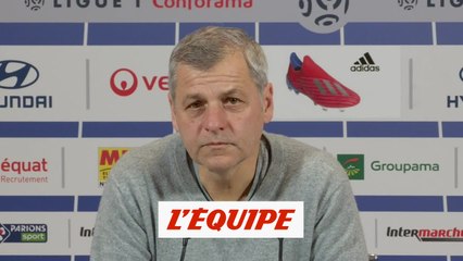 Genesio «Doser entre mise en garde et confiance» - Foot - L1 - OL