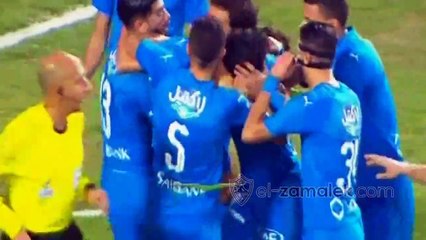 هدف الزمالك الاول"ايمن حفنى" ( الزمالك 1-0 النجوم) الدورى المصرى - الاسبوع 21