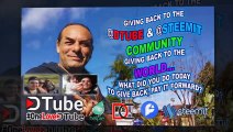 Giving Back to the @dtube & #steemit Community - Giving Back to the World - Watch the Whole Video to See what I mean - Dreams - What Did You Do Today to Give Back, Pay it Forward