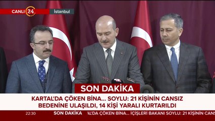 Kartal'da çöken bina