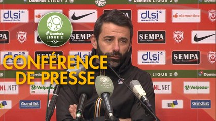 Conférence de presse AS Nancy Lorraine - Châteauroux (0-1) : Alain PERRIN (ASNL) - Nicolas USAI (LBC) - 2018/2019