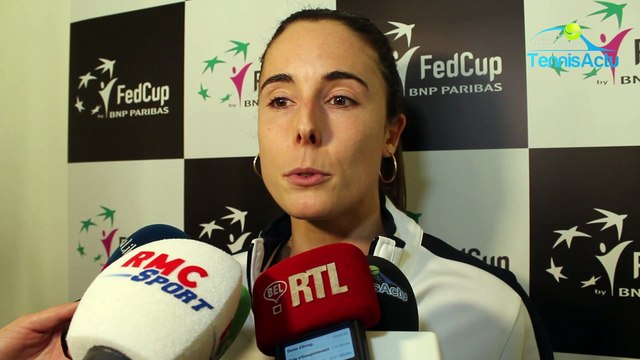 Fed Cup 2019 - Alizé Cornet : Ça fait du bien de se réconcilier avec la Fed Cup