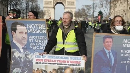 Decrece la participación en la décimotercera protesta de "chalecos amarillos"