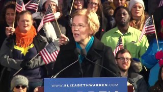 Elizabeth Warren officially launches 2020 Democratic nomination bid