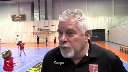 Franck Bulleux coach Martigues Handball