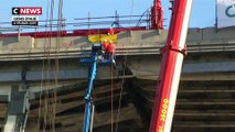 Le pont Morandi à Gênes a commencé à être démantelé