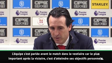 26e j. - Emery : "La victoire reste la chose la plus importante"