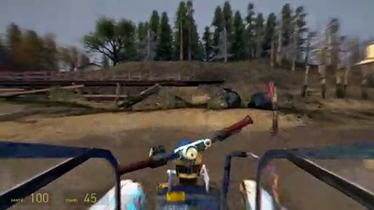 Half-Life 2 - Water Hazard Cinematic Mod + MMOD Gameplay (no commentary)