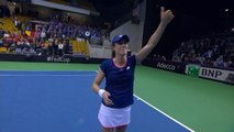 Fed Cup - Cornet crée la sensation contre Mertens et la France mène 2-0