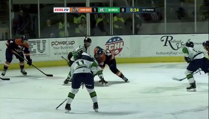 ECHL Greenville Swamp Rabbits 2 at Maine Mariners 0