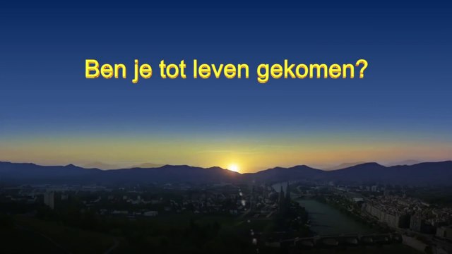 De woorden van de Heilige Geest ‘Ben je tot leven gekomen?’ Nederlands