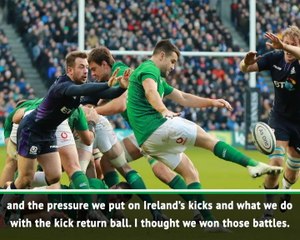 Townsend accepts blame for Scotland's defeat to Ireland