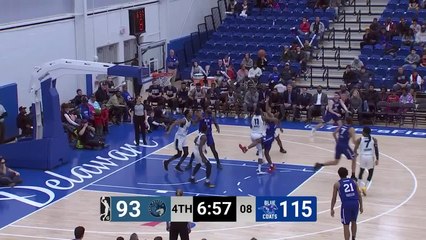 Hakim Warrick Posts 19 points & 16 rebounds vs. Delaware Blue Coats