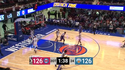 Download Video: Billy Garrett Notches 39 PTS In Westchester Knicks Double-Overtime Victory