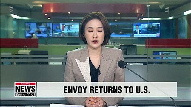 U.S. nuclear enovy Stephen Biegun head backs to Washington after N. Korea talks