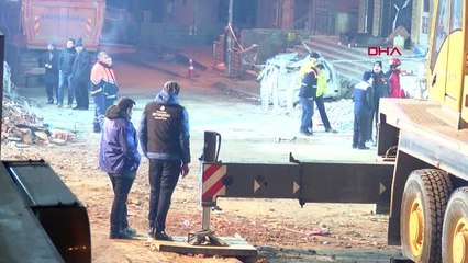İstanbul-Enkaz Kaldırma Çalışmaları Gece Boyu Devam Etti