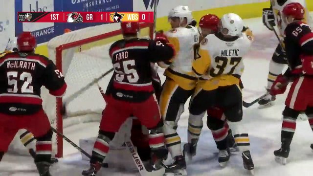 Wilkes-Barre/Scranton Penguins 1 at Grand Rapids Griffins 4