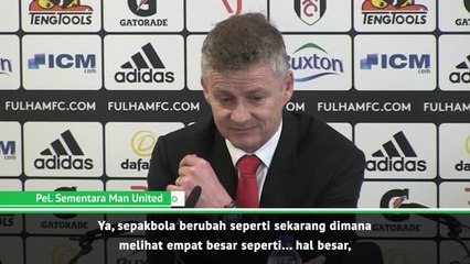 Kami Tak Bisa Memenangkan Liga - Solskjaer