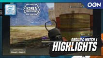 [Highlights] GROUP C MATCH 1 2019 인텔 PKC Phase1 OPEN SLOT (PUBG) -2019 인텔 펍지 코리아 컨텐더스 페이즈 1 오픈 슬랏 선발전