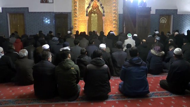 Çin'e Doğu Türkistan protestosu - VAN