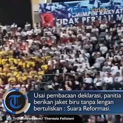 Bak Koordinator Aksi Demo, Jokowi Hadiri Deklarasi Dukungan dari Alumni Universitas Trisaksi di GBK