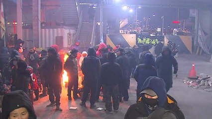 노량진 상인들 극렬 저항에...폭력 사태까지 / YTN