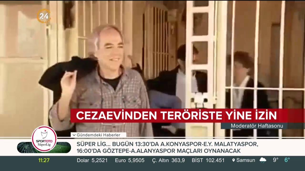 Cezaevinden teröriste yine izin
