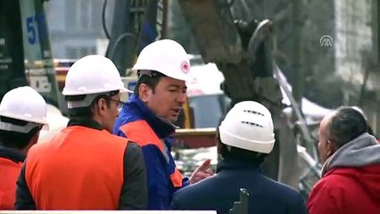 Kartal'da çöken binanın enkazında arama ve kaldırma çalışmaları sürüyor - İSTANBUL