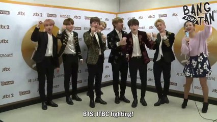 [ENG] 170114 Golden Disc Awards The Glorious Faces - BTS