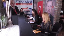 AK Parti Çanakkale Belediye Başkan Adayı Ayhan Gider Çağrı Merkezinde soruları yanıtladı