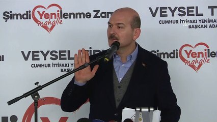 Soylu: 'Milletimize veremeyeceğimiz hesap yoktur' - ANKARA