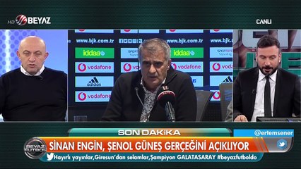 Sinan Engin, Şenol Güneş'in ayrılacağı tarihi açıkladı!
