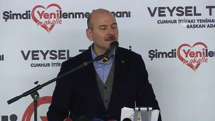 Soylu: 'Bu seçim sadece bir belediye başkanlığı seçimi değildir' - ANKARA