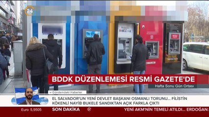 BDDK düzenlemesi Resmi Gazete'de