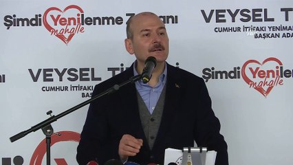 Soylu: 'Haksızlık, hukuksuzluk ve haramla para kazanmaya çalışan herkesin ayağına basmaya çalışıyoruz' - ANKARA