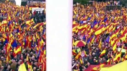 El manifiesto de Colón: "Rechazamos la traición perpetrada por el Gobierno de España en Cataluña"