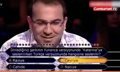 Yaptığı hareketle Kim Milyoner'e damga vurdu