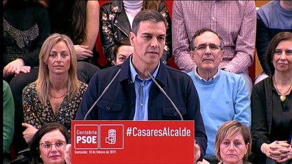 Sánchez afirma que trabajar por unidad de España no es enfrentar a españoles