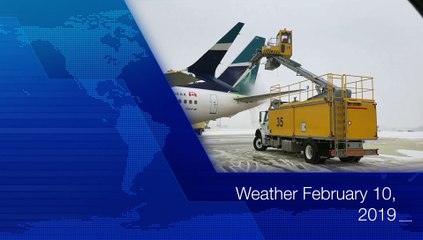 Weather February 10,  2019 Winter Weather Alerts to the south of Thunder Bay