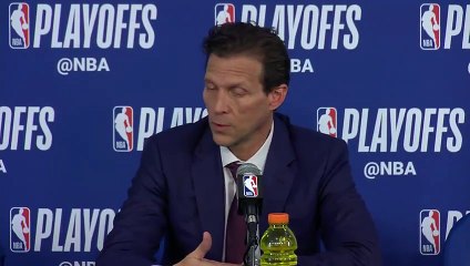 Quin Snyder postgame conference   Jazz vs Thunder Game 5   April 25, 2018   NBA Playoffs