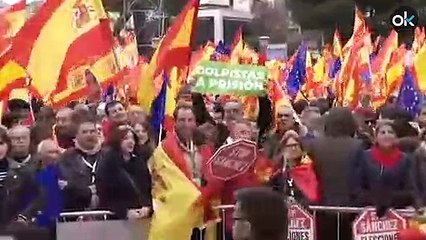 Declaraciones políticos Manifestación Colón por España