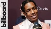 A$AP Rocky Says His Fashions Reflect His Moods at Clive Davis' Pre-Grammy Gala | Billboard