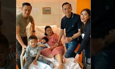 Sakit, Ani Yudhoyono Dirawat di Singapura