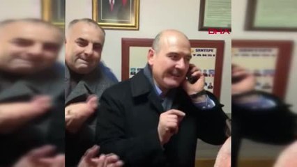Ankara Bakan Soylu, Taksi Durağını Ziyaret Etti