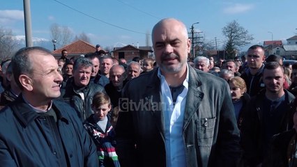 Nis puna per rrugen kryesore te Maliqit