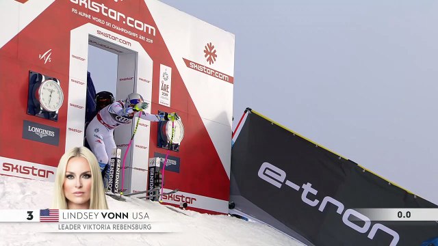 Ski alpin - Pour sa dernière course, Lindsey Vonn obtient la médaille de bronze en descente aux Mondiaux d'Are