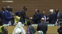 الرئيس المصري عبد الفتاح السيسي يتسلم الرئاسة الدورية للاتحاد الإفريقي