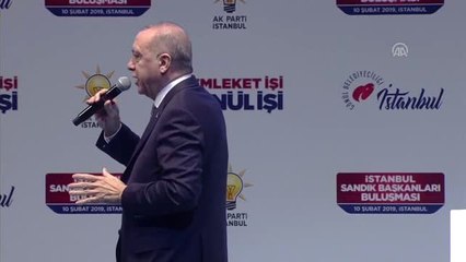 Erdoğan: "31 Mart Gecesine Kadar Var Gücünüzle Çalışmanızı Bekliyorum" - İstanbul