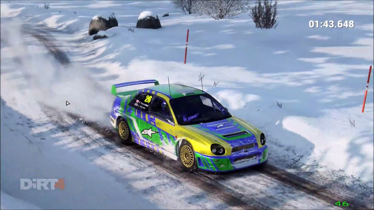 DiRT 4 FlyCam Glyterud Sjo Ev2 St1 Varmland Sweden