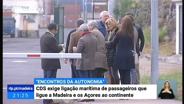 CDS Madeira e CDS Açores Exigem Ligação Marítima entre as Regiões Ultraperiféricas e o Território Continental